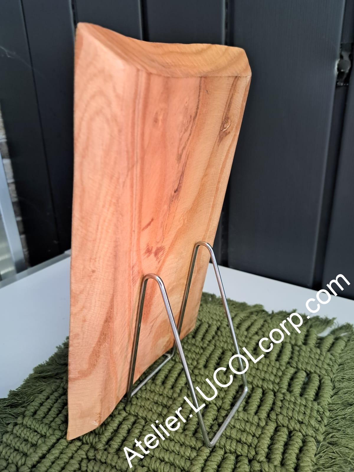 Dřevěný tác / obrázek – lesní motiv