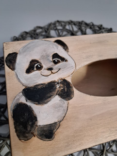Dřevěný box na kapesníčky